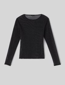 T-shirt resille paillet&eacute;