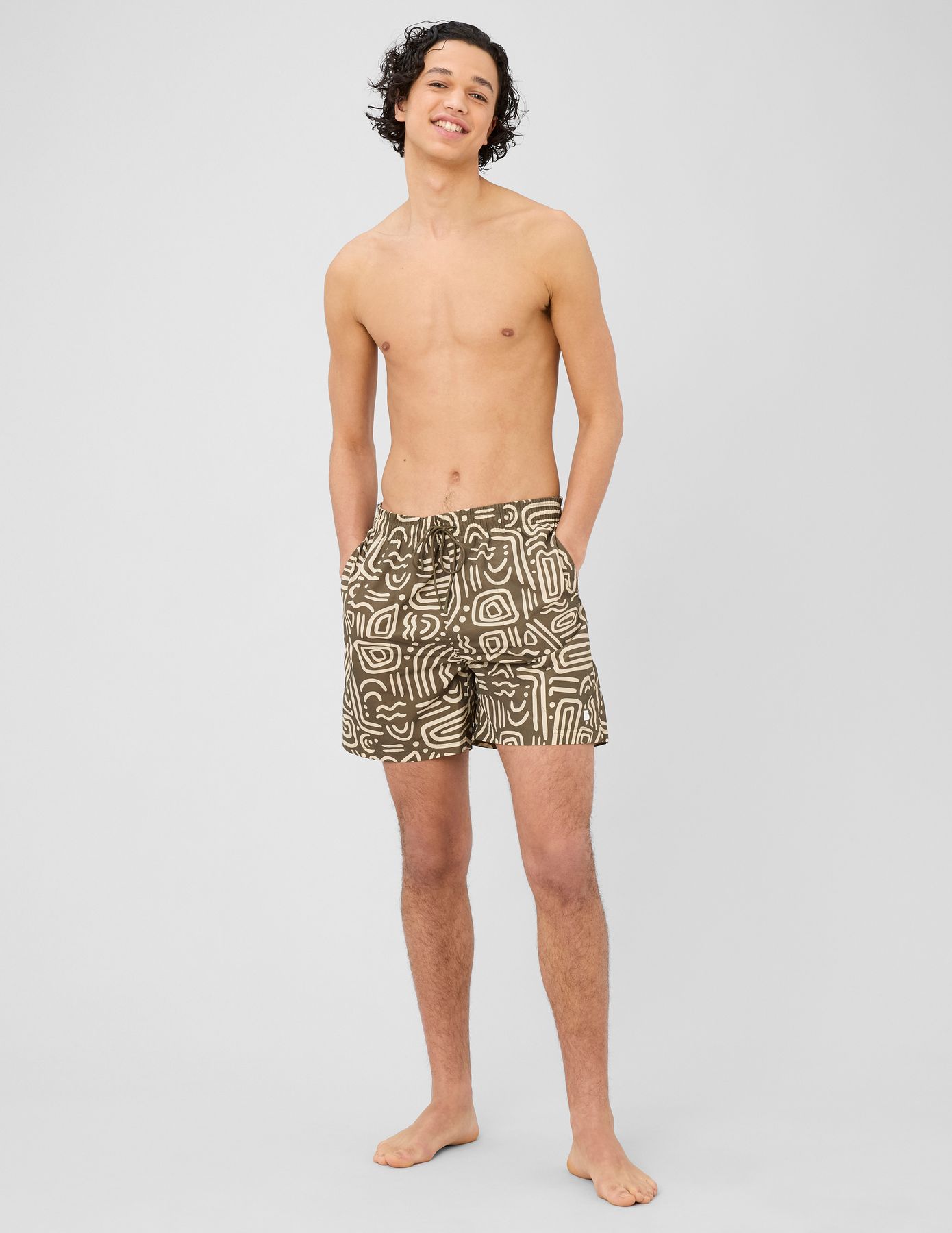 Short de bain imprim&eacute;