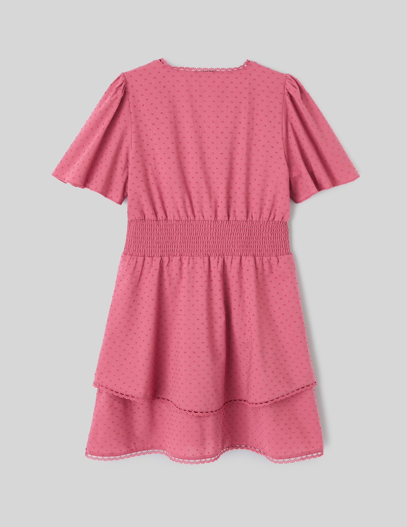 Robe &agrave; volants