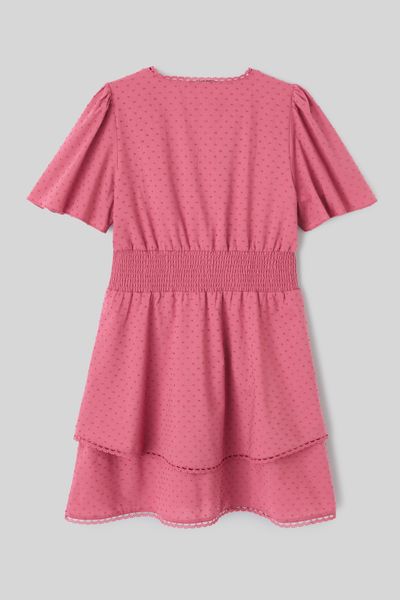 Robe &agrave; volants