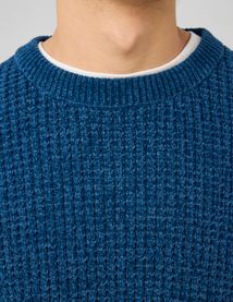 Pull maille chenille