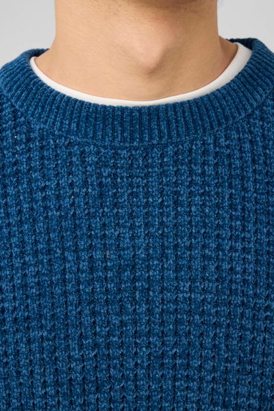 Pull maille chenille