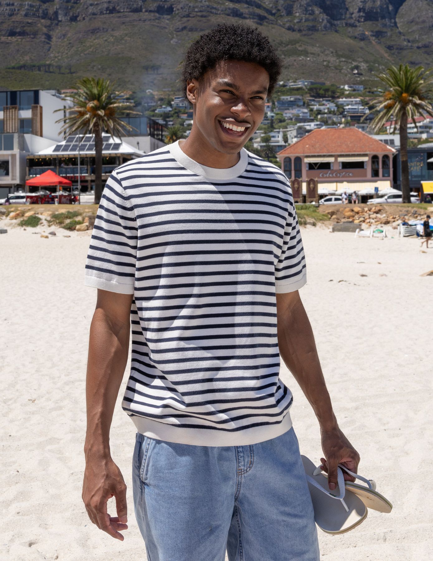 T-shirt en maille marini&egrave;re