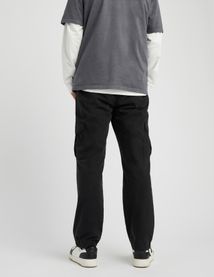 Jogger cargo bas droit