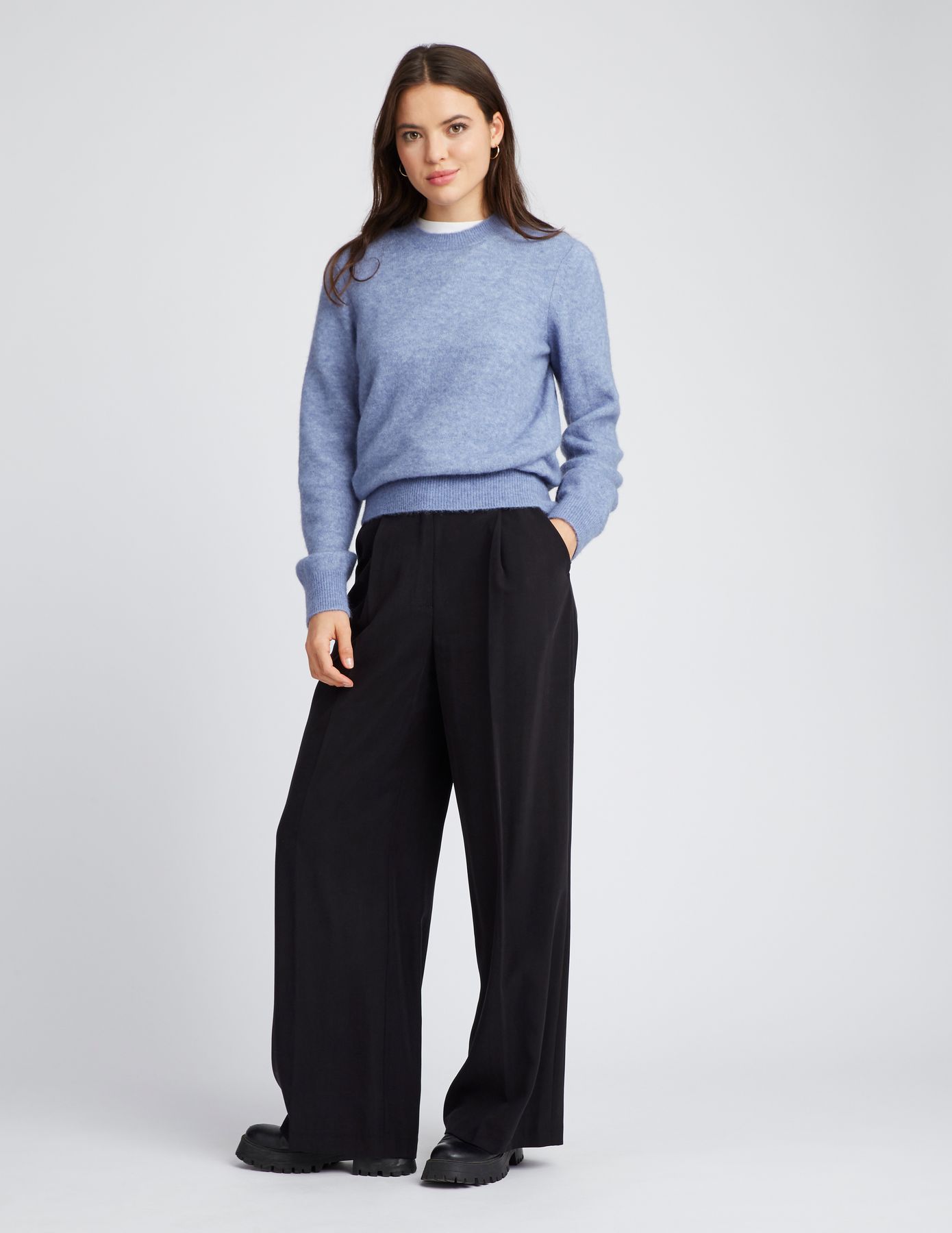 Pantalon à pinces