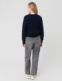 Pull col rond premium