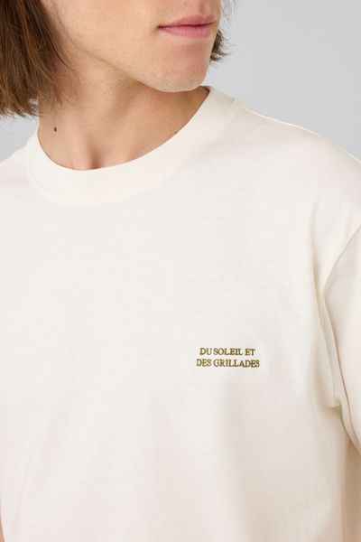 Tshirt brod&eacute; poitrine