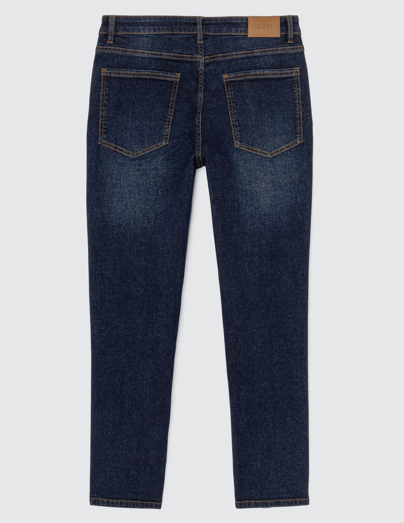 Jean straight délavé
