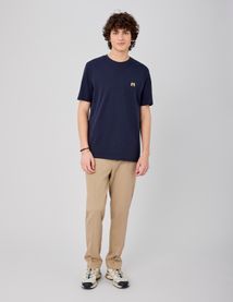 T-shirt broderie poitrine