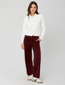 Gilet col polo boutonné