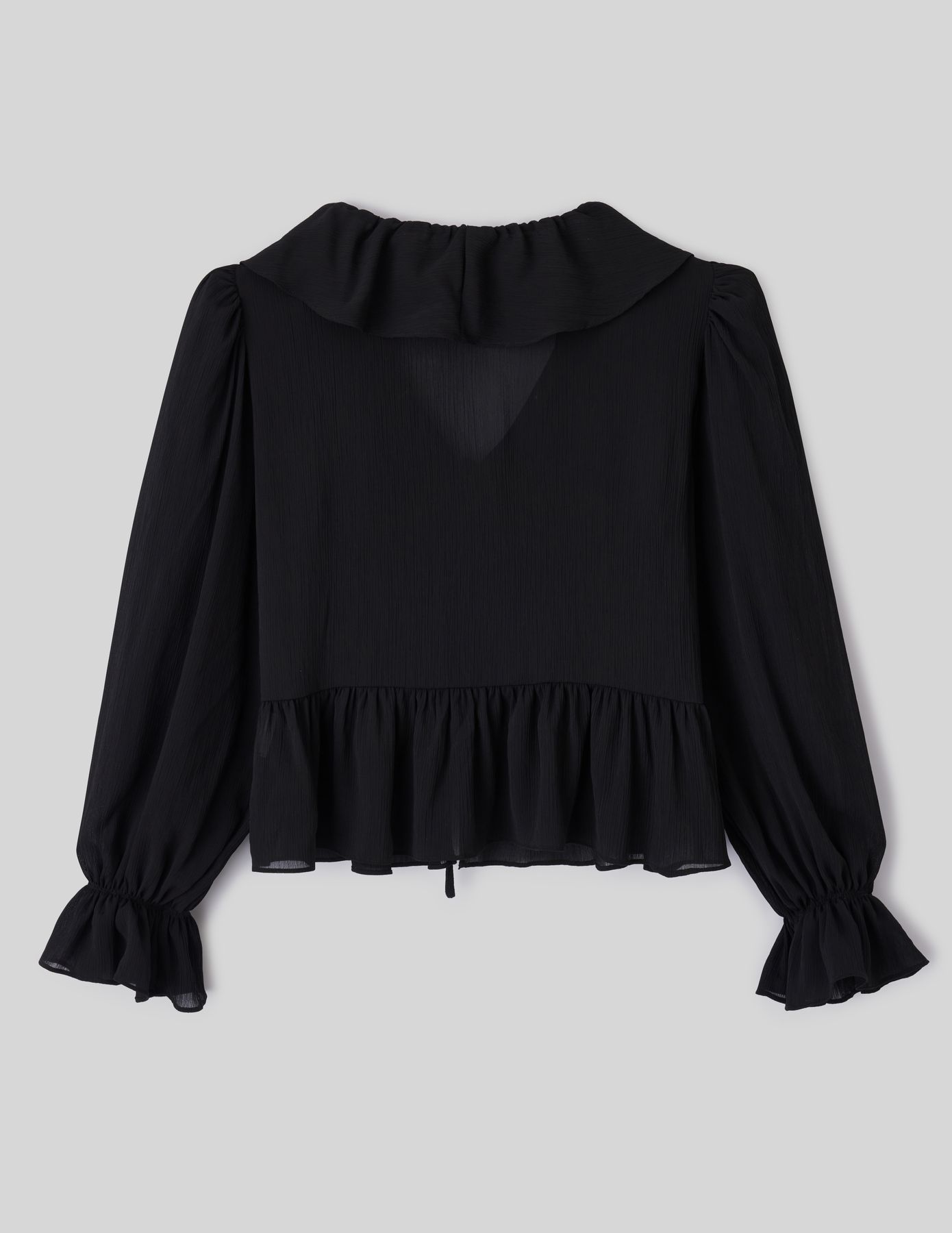 Blouse &agrave; volants