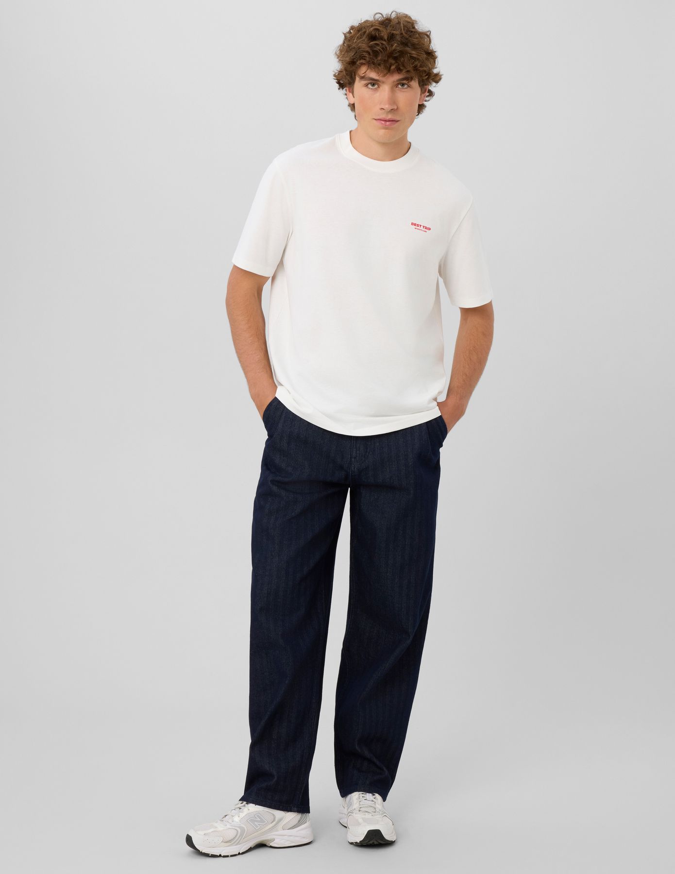 Loose pantalon pinces