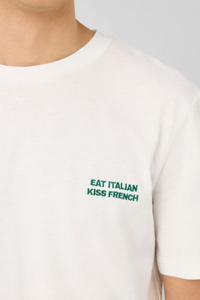 T-shirt message poitrine