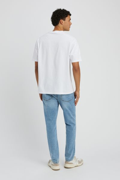 Jean straight triple stone