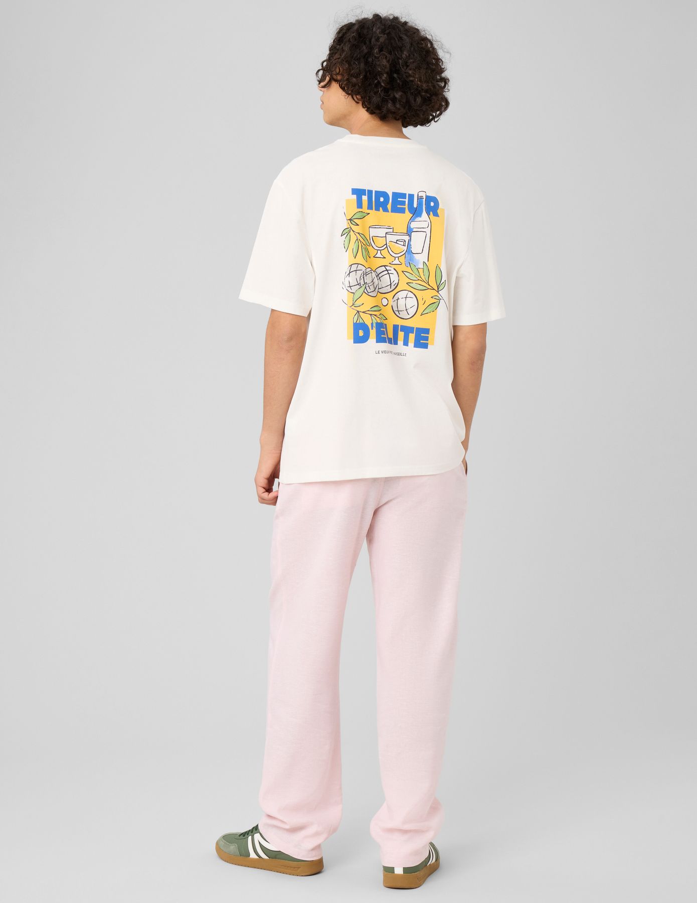 Pantalon de ville fluide viscose lin