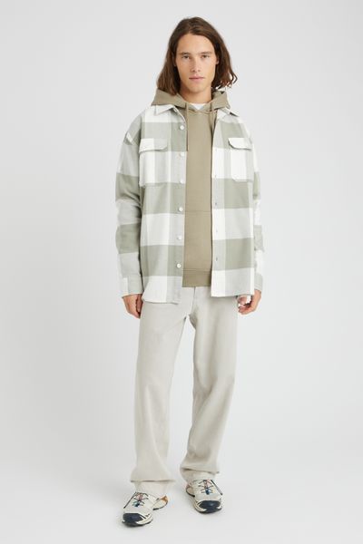 Chemise flanelle &agrave; carreaux
