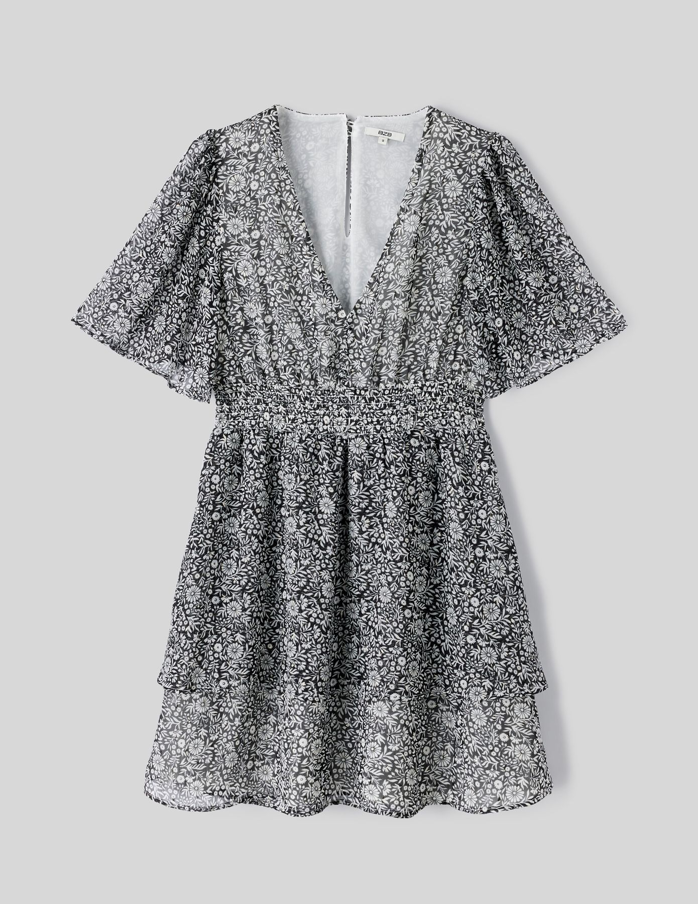 Robe courte imprimée