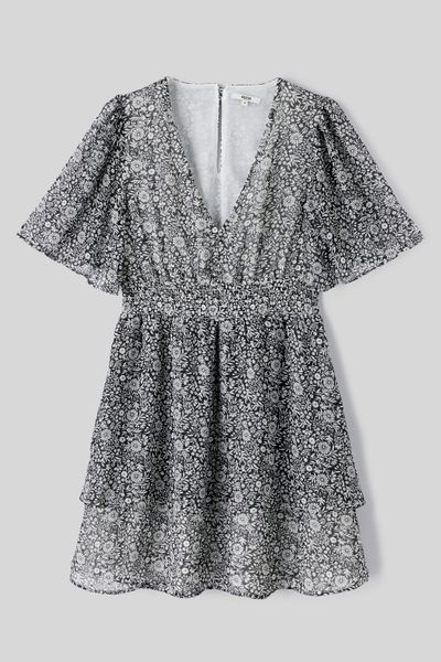 Robe courte imprimée