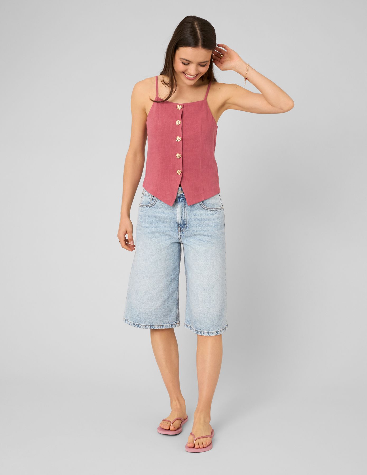 Bermuda en jean