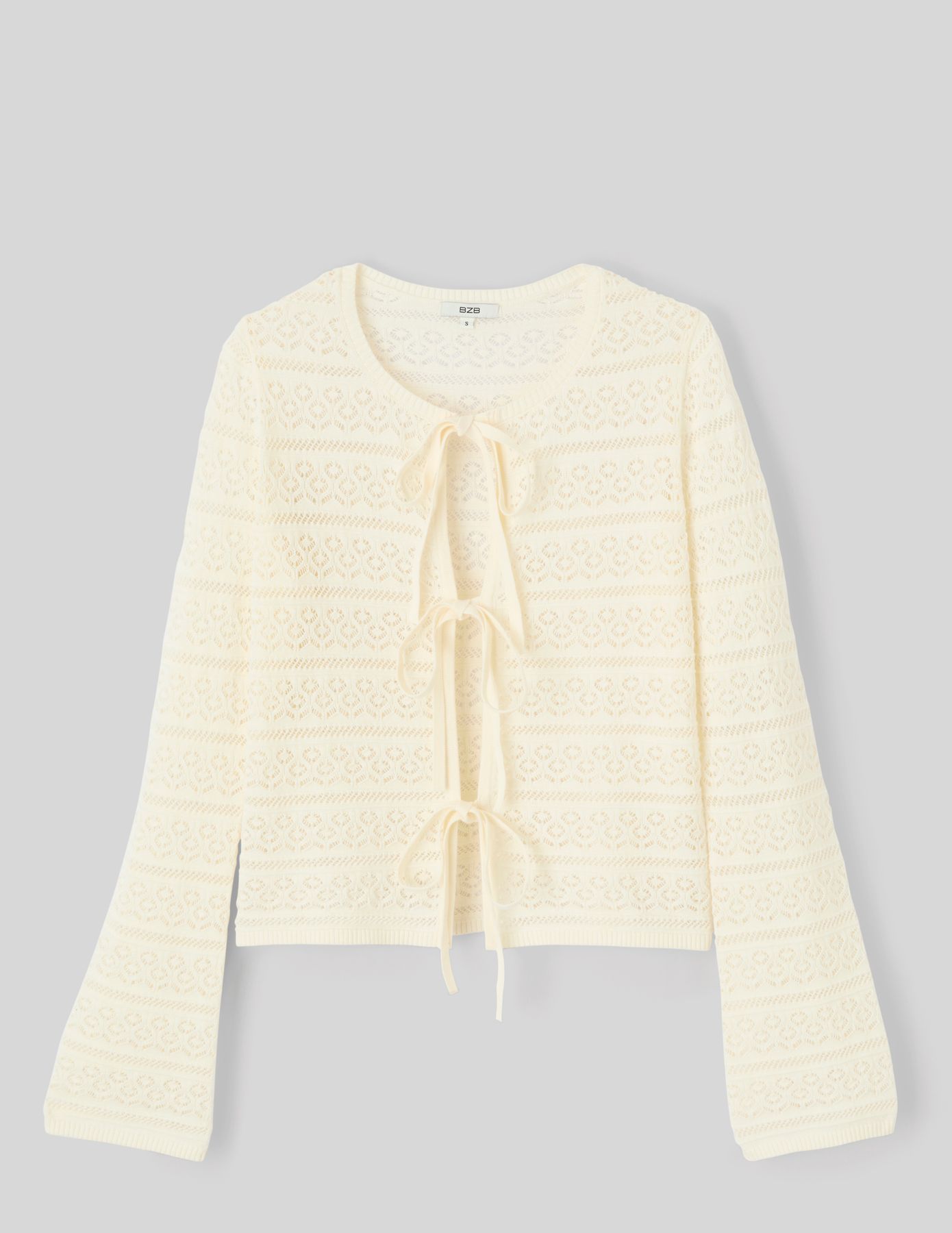 Gilet maille ajour&eacute;e