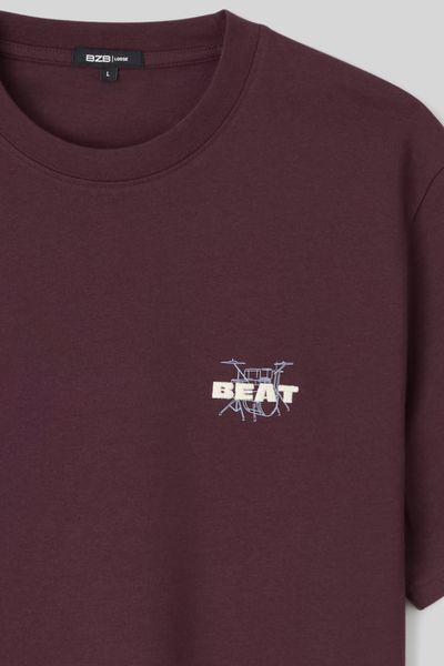 T-shirt animation poitrine
