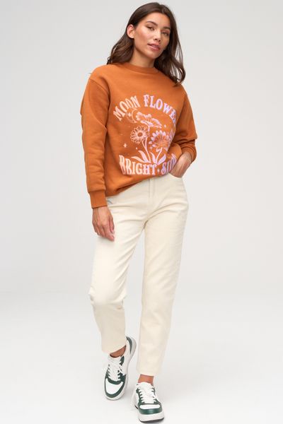 Pantalon velours mom