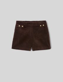 Short en velours