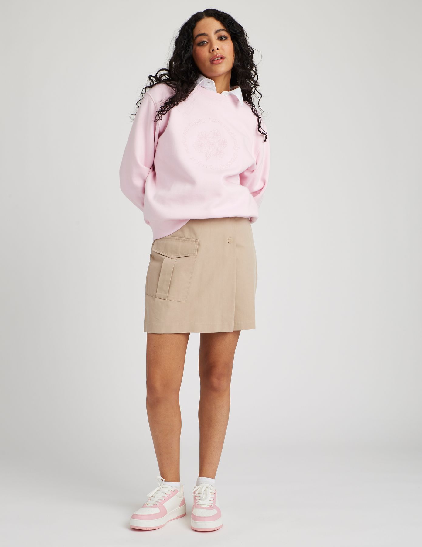 Jupe short cargo