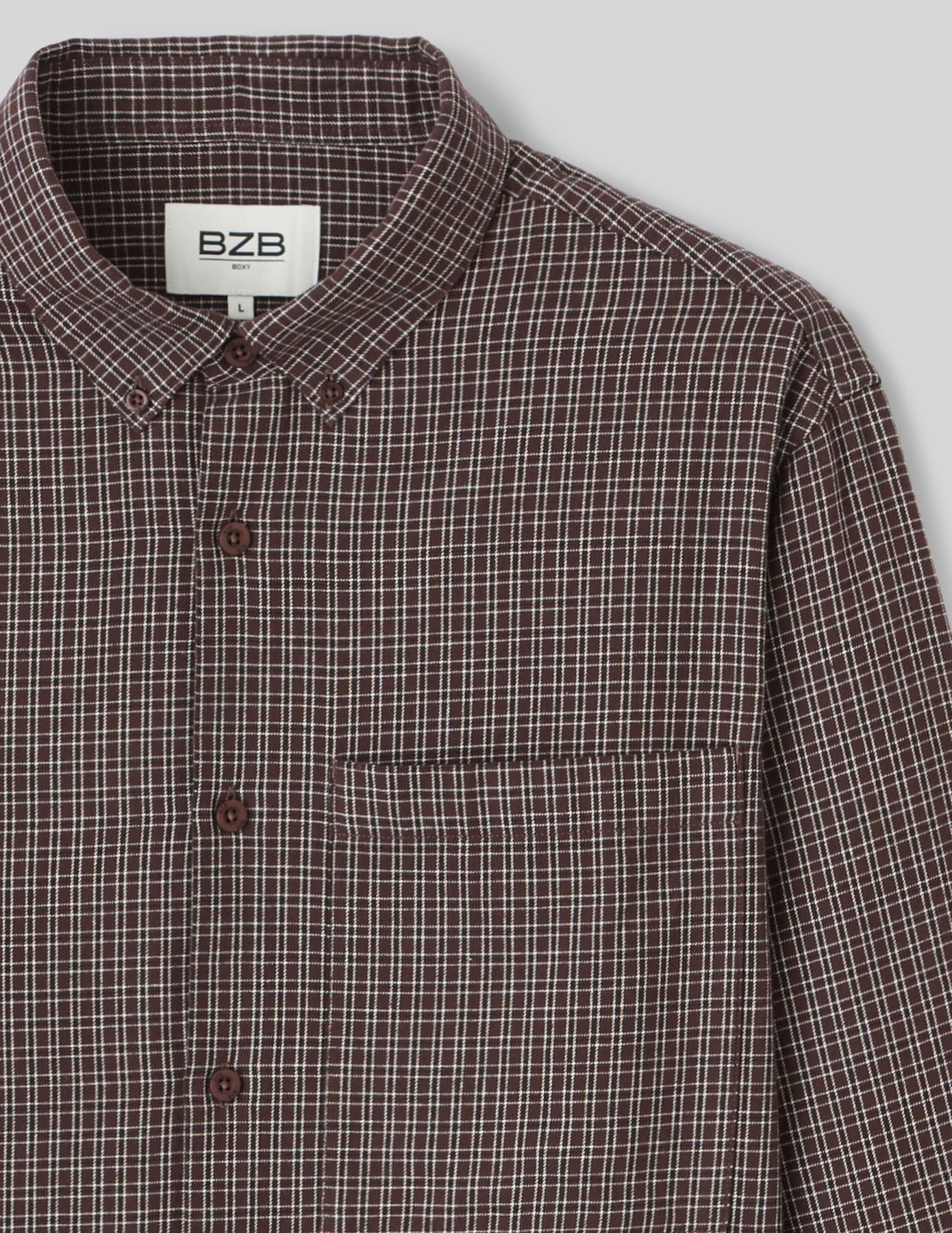 Chemise à carreaux