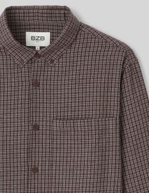 Chemise à carreaux
