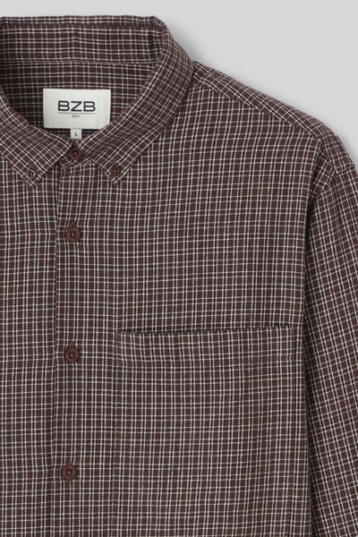 Chemise à carreaux