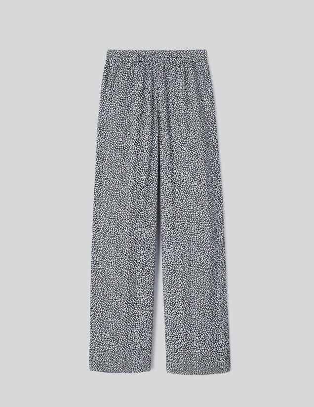 Pantalon fluide imprimé