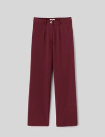 Pantalon tailleur polyester recyclé