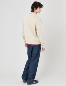 Pull col montant zippé