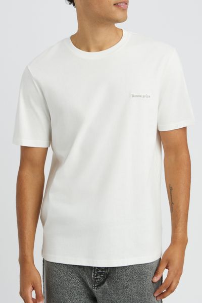 T-shirt brod&eacute; bonne prise