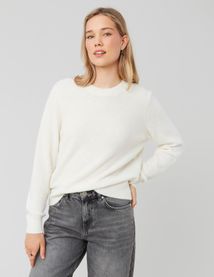 Pull col rond premium