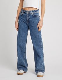 Jean wide leg taille standard