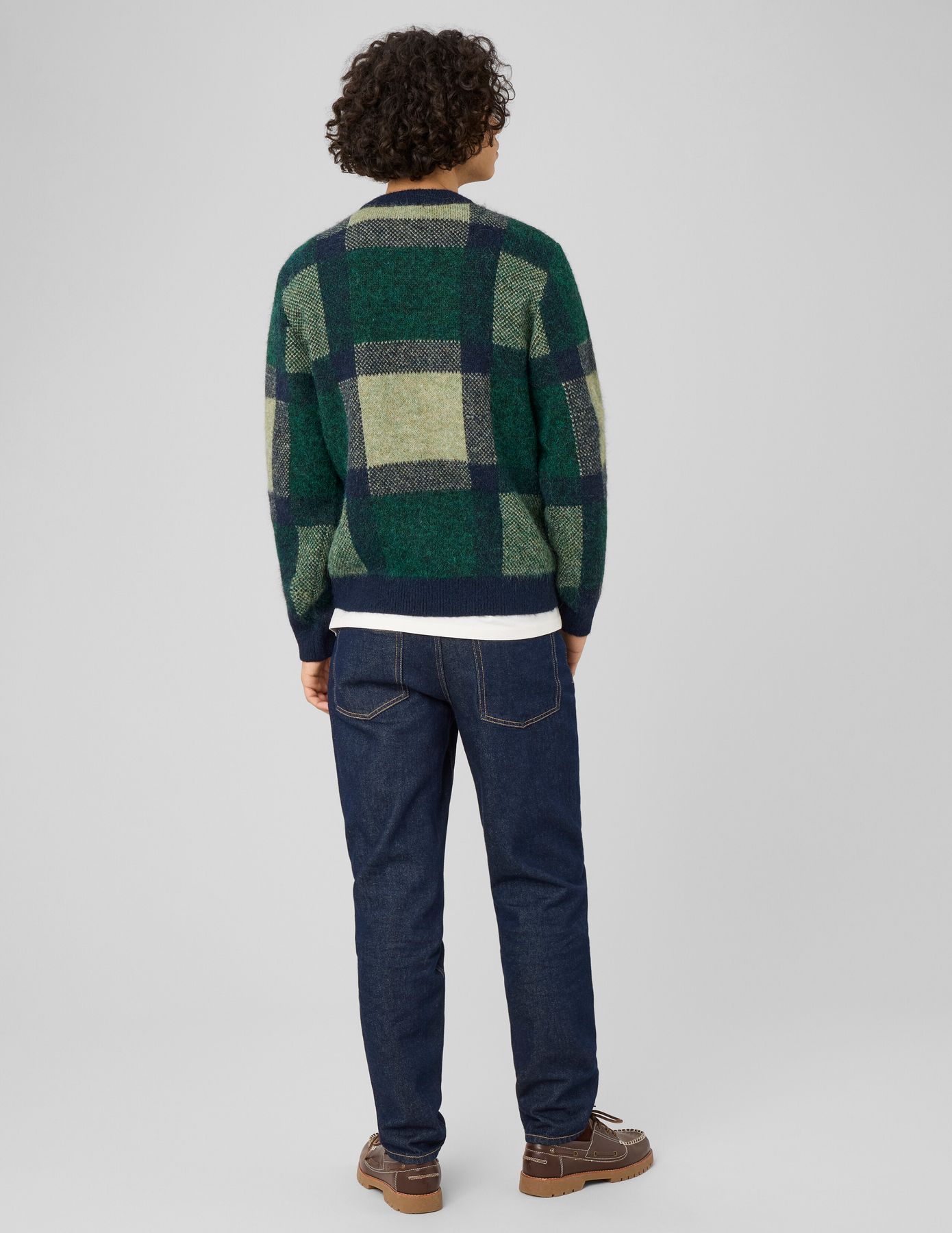 Pull &agrave; carreaux