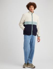 Blouson zippé polaire