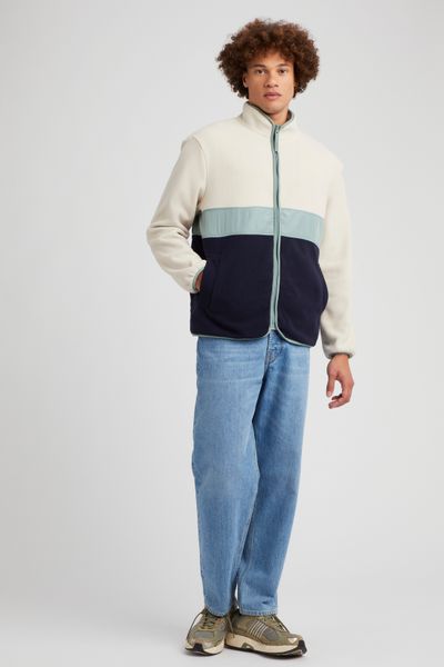 Blouson zippé polaire
