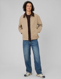 Veste zipp&eacute;e imprim&eacute;e