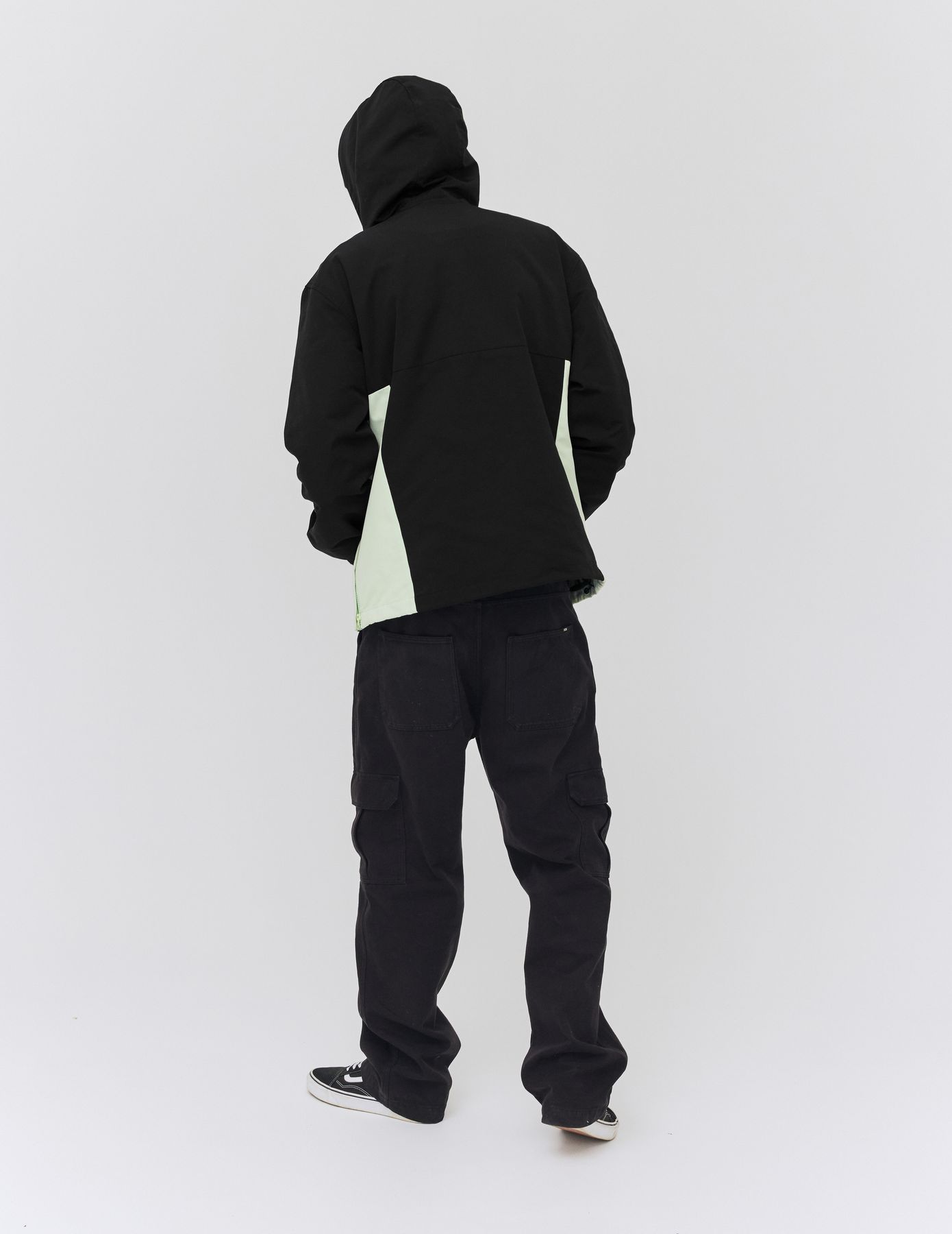 Blouson pop over colorblock