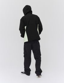 Blouson pop over colorblock