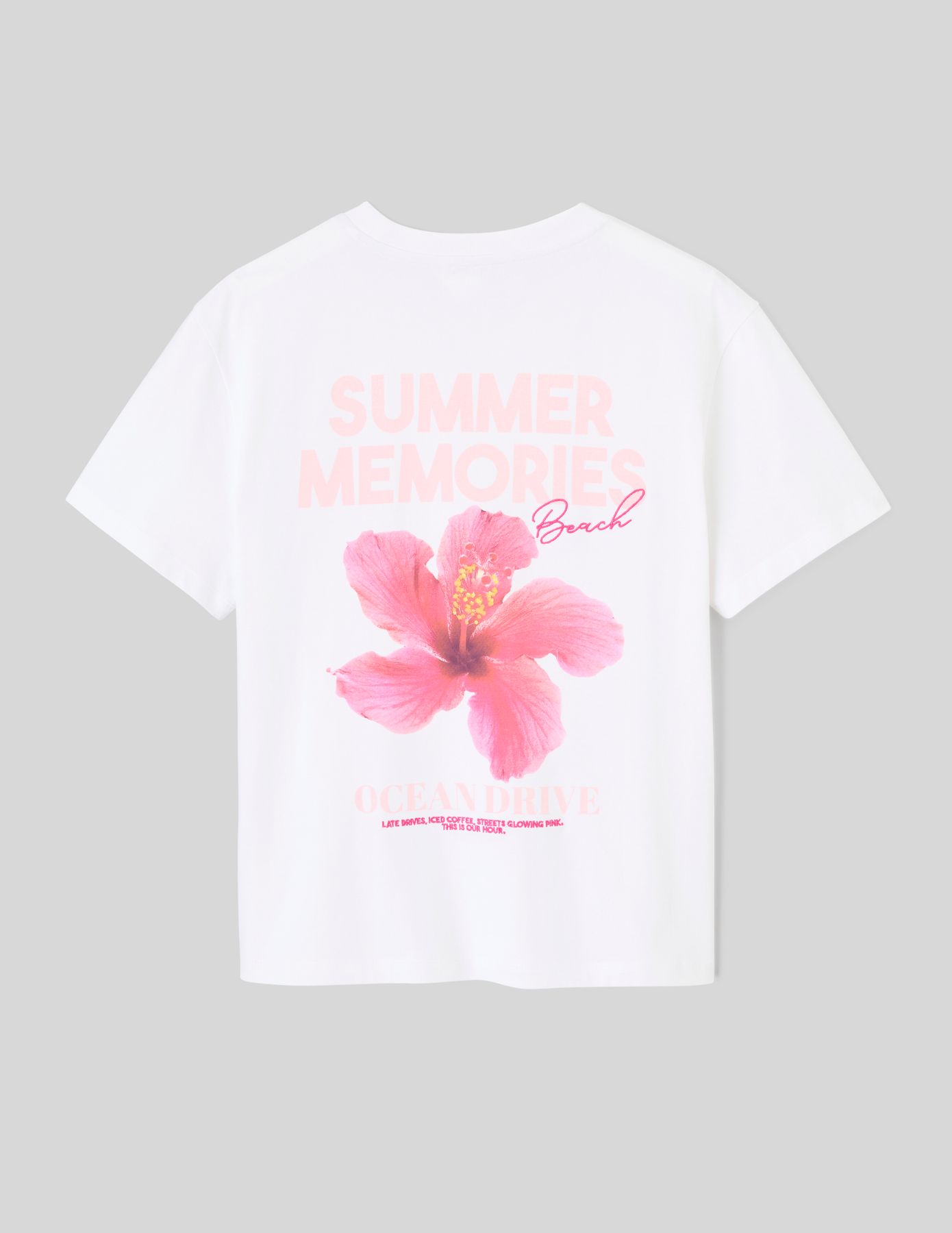 T-shirt imprim&eacute; devant/ dos