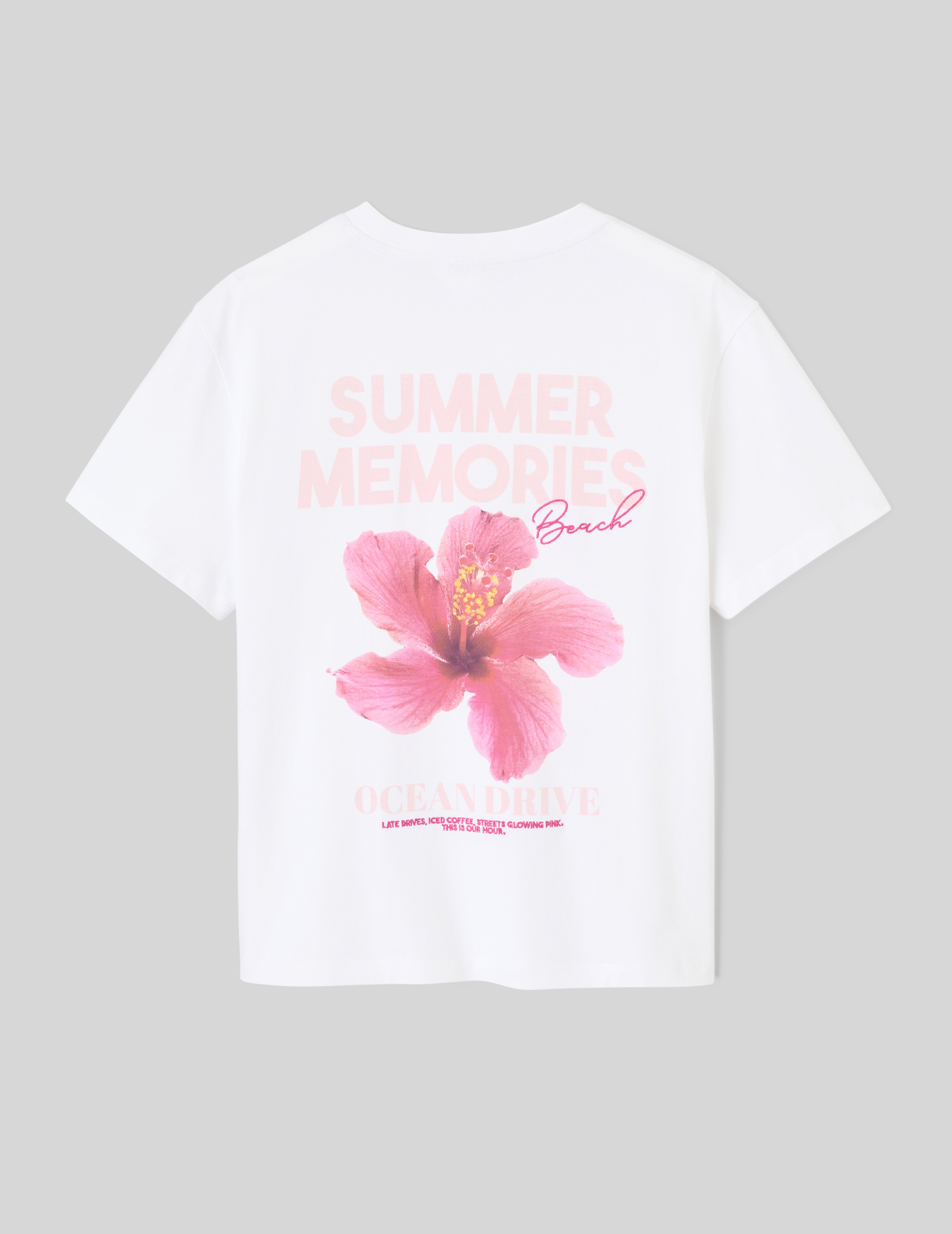 T-shirt imprim&eacute; devant/ dos