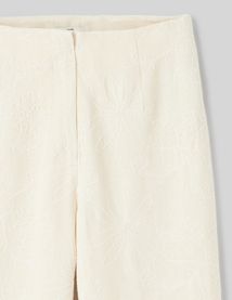 Pantalon fluide brod&eacute;