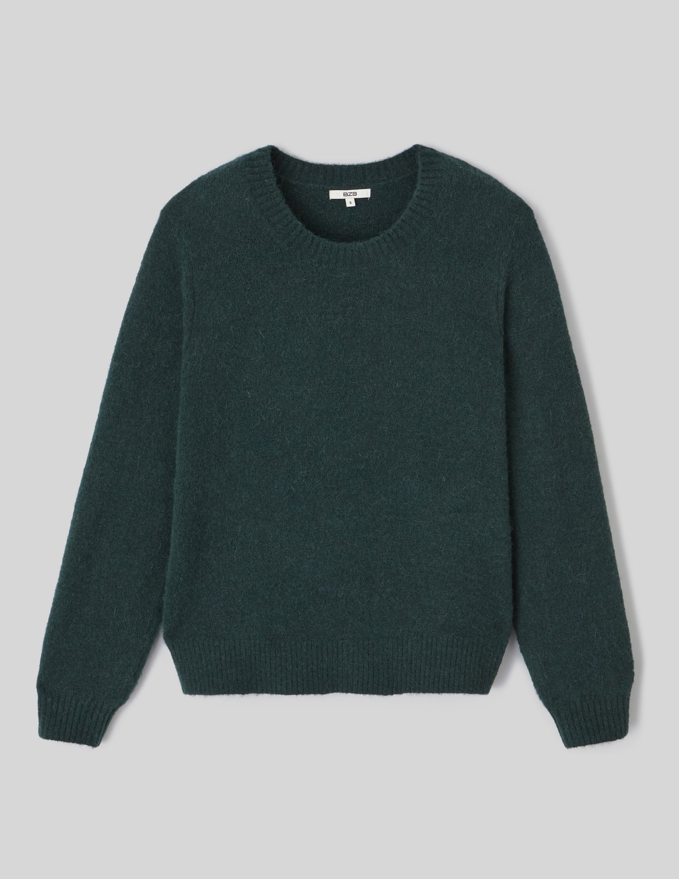 Pull col rond premium