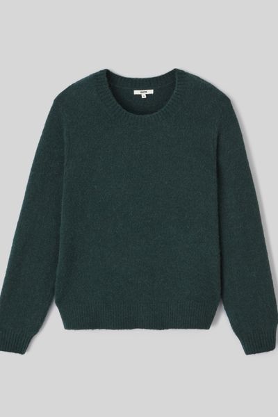 Pull col rond premium