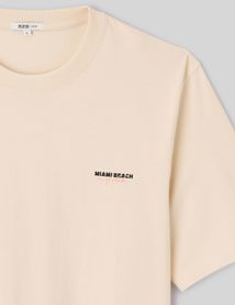 T-shirt imprim&eacute; devant/dos