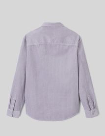 Chemise droite en velours